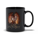 Denial of Anger Black Mugs